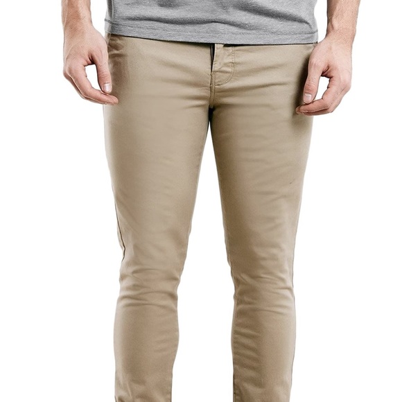 Topman Other - topman stretch skinny khaki pants